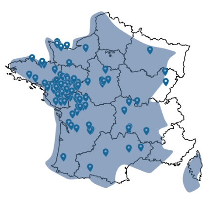 Nos installations dans toute la France