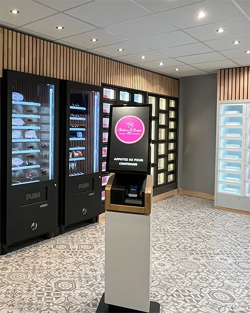 Distributeur automatiques de fleurs