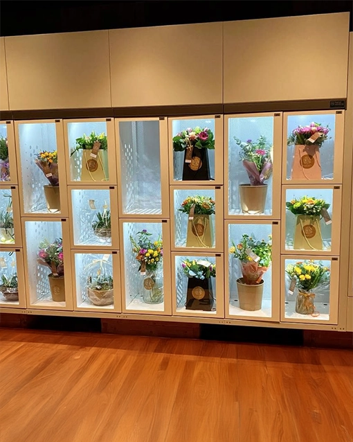 distributeur automatique de fleurs
