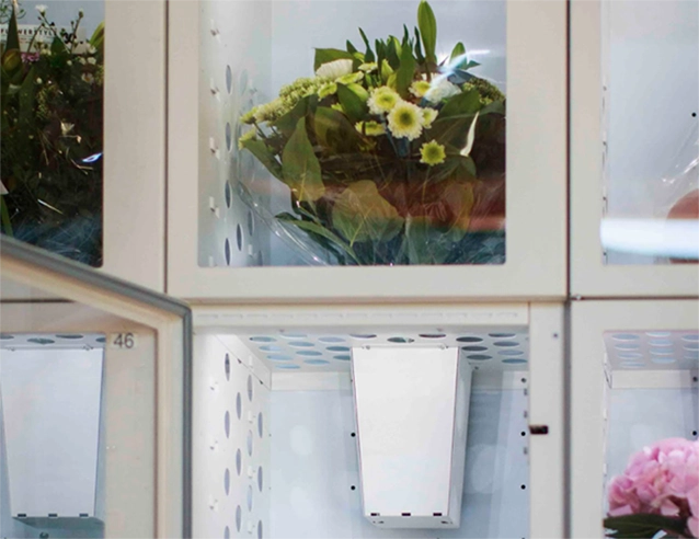 distributeur automatique de fleurs