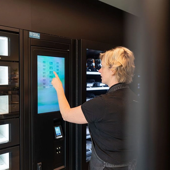 Distributeur automatique de fleurs