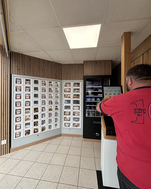 magasin semi-automatique boulangerie