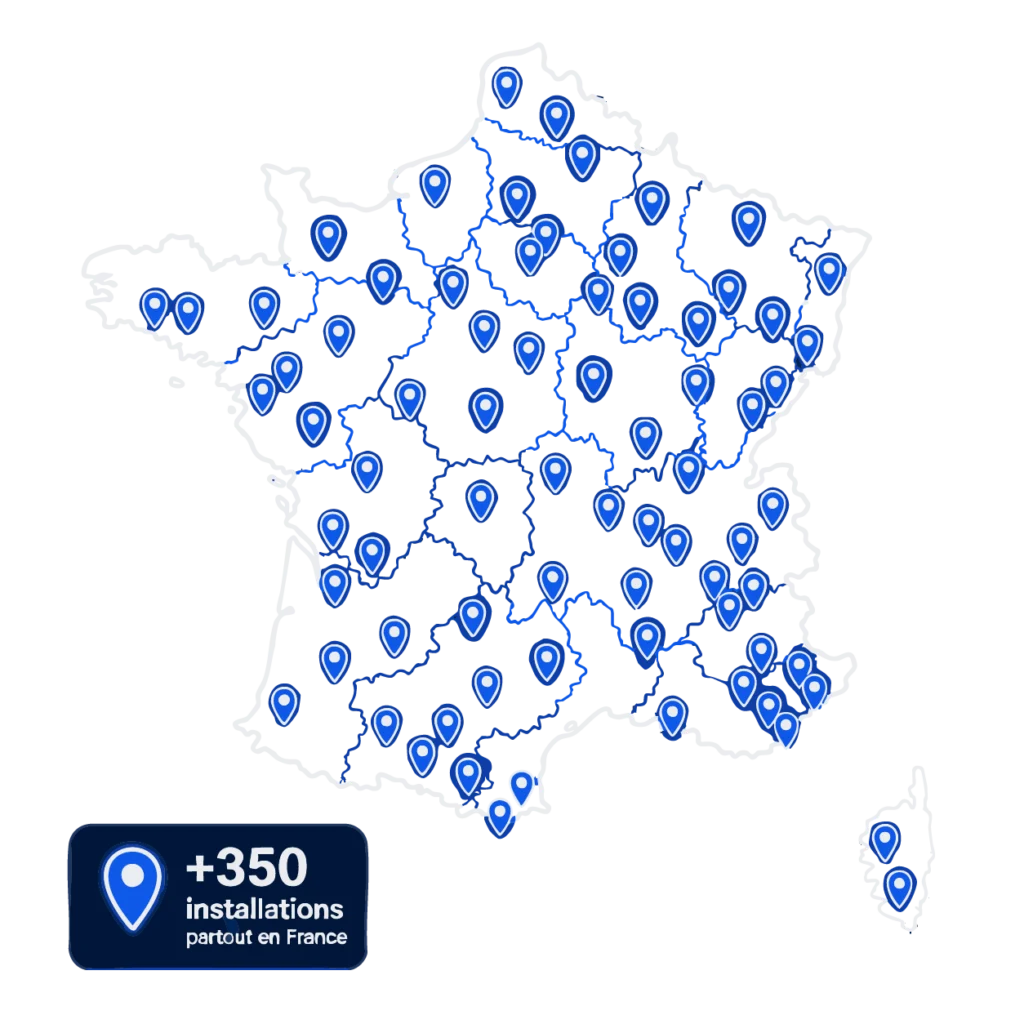 Installation de nos distributeur automatiques districlick en france
