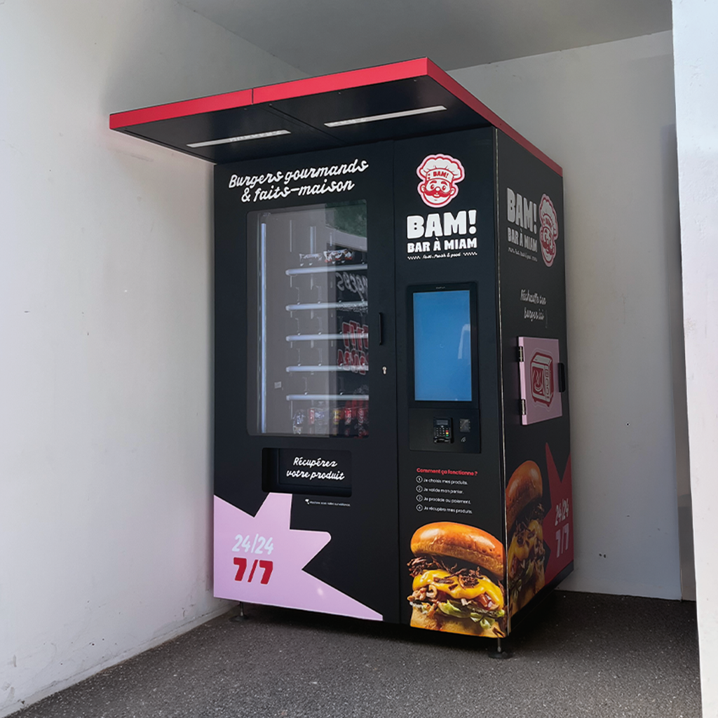 Distributeur automatique de burger à Tours