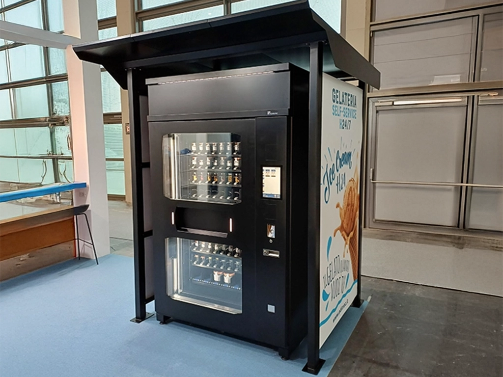 Distributeur de glaces et de produits surgelés