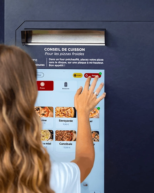 distributeur de pizzas