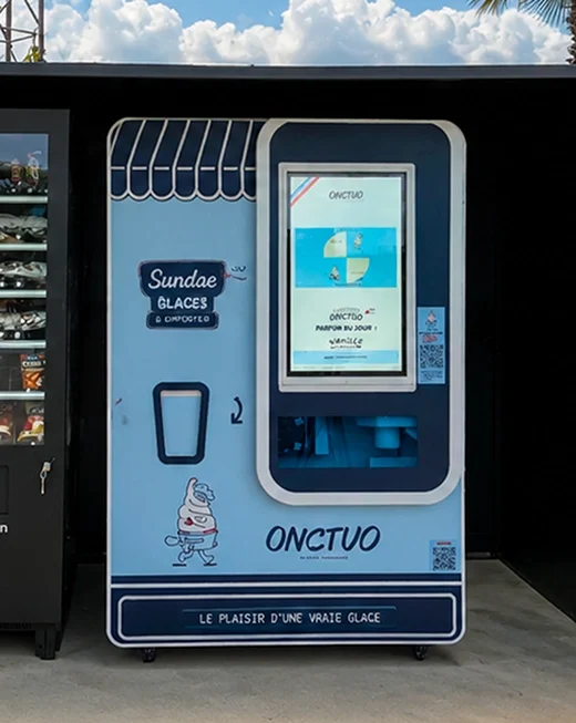 distributeur automatique de glaces