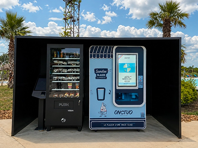 Distributeurs automatiques de sundaes